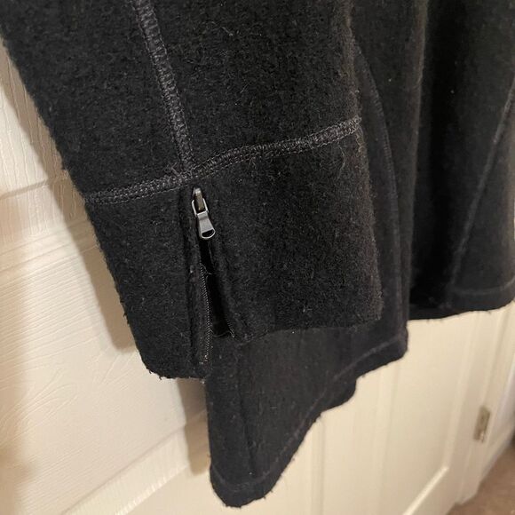 Dakini Charcoal Wool Zip-Up Jacket - Picture 6 of 11